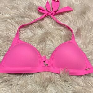 PINK Victoria's Secret Bright Pink Bikini Top